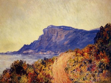 Carretera costera en Cap Martin cerca de Menton Claude Monet Pinturas al óleo